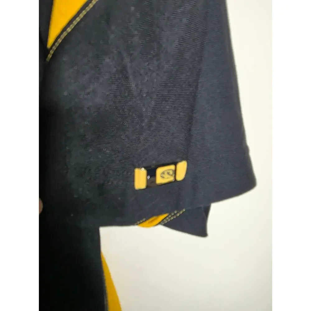 Nike University of Missouri Mizzou Tigers short sleeve polo shirt - large